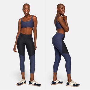 Outdoor Voices 3/4 Two-Tone Leggings